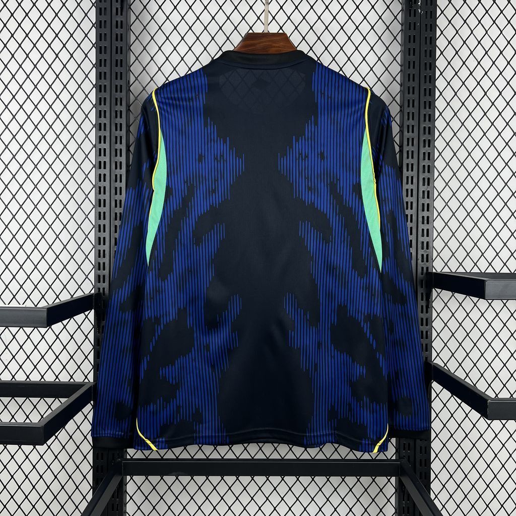 Brazil 2026 World Cup Away Jersey (Fan Version, Long Sleeve) - Image 2