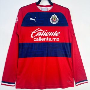 2019/20 Chivas Home Retro Jersey Fan Version Long Sleeve