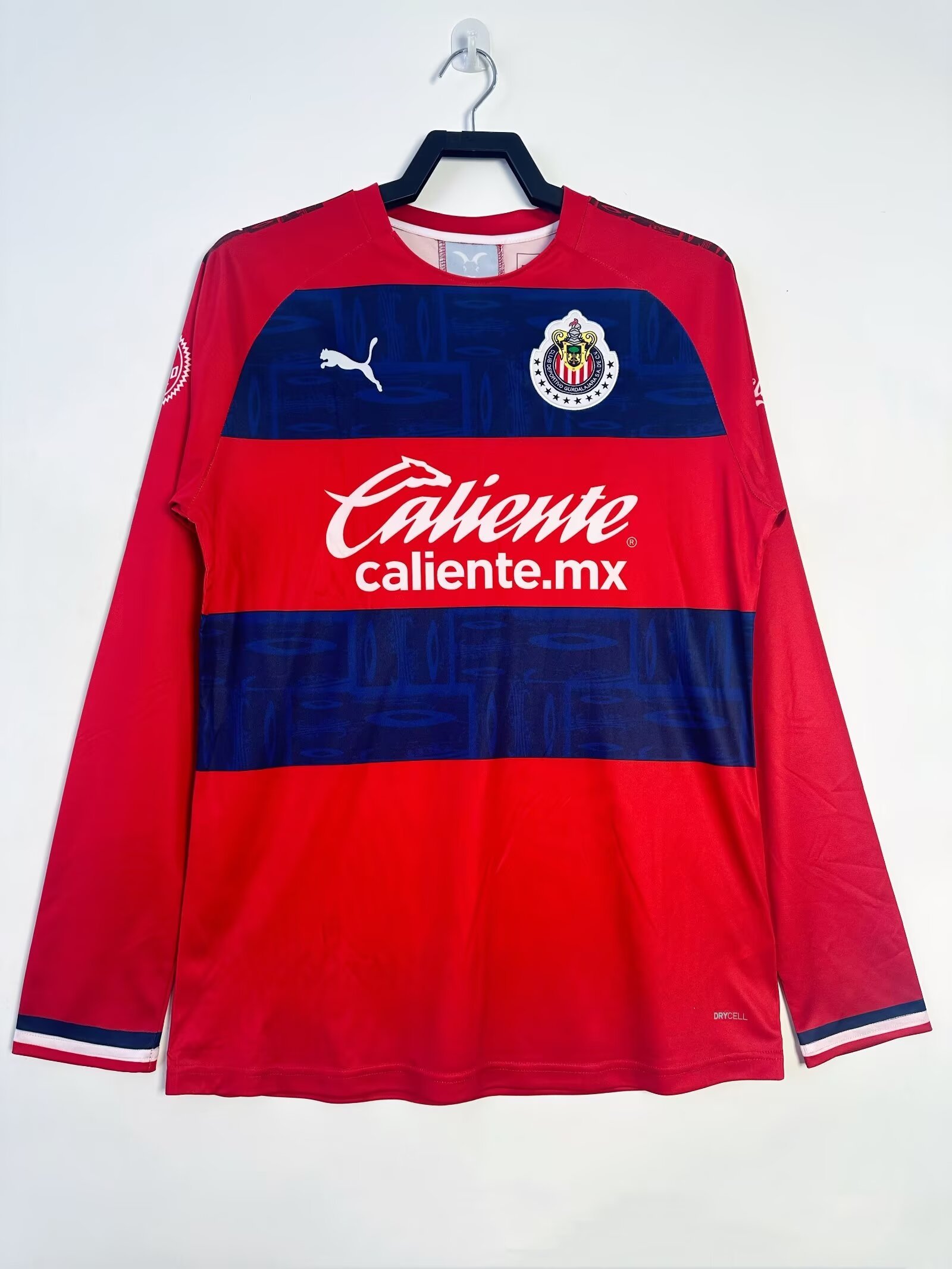 2019/20 Chivas Home Retro Jersey Fan Version Long Sleeve