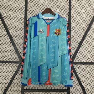 Barcelona 1996/97 Away Retro Jersey (Long Sleeve)