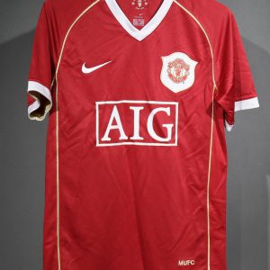 Manchester United 2006/07 Home Retro Jersey (Player Version)