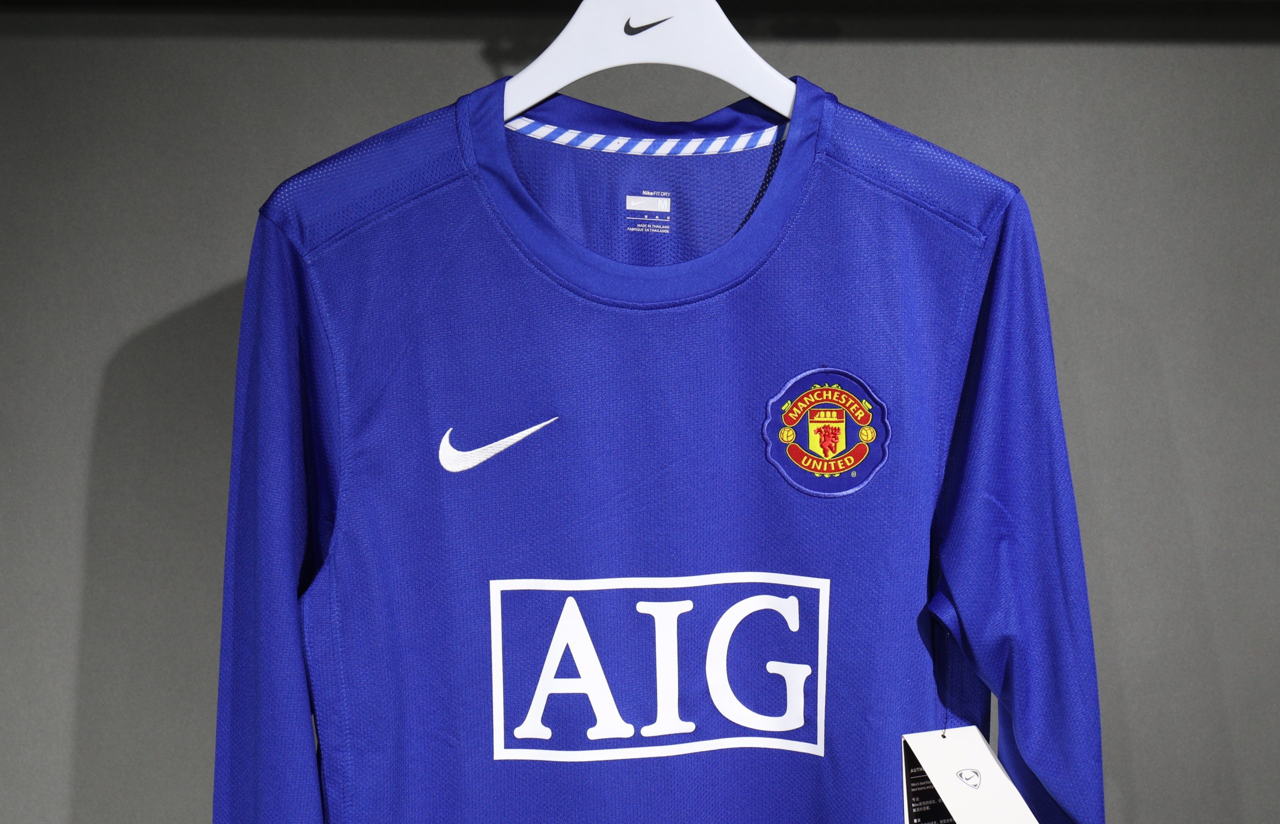 Manchester United 2008/09 Third Retro Jersey (Player Version, Long Sleeve) - Image 5