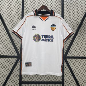 Valencia 1999/00 Home Retro Jersey (Fan Version)