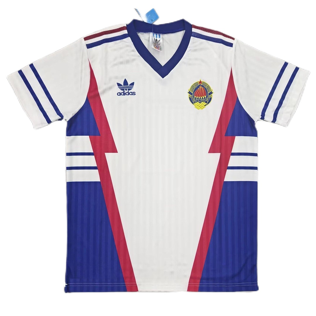 1990 Yugoslavia Retro Away Jersey Fan Version