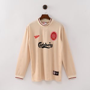 Liverpool 1996/97 Away Retro Jersey (Fan Version, Long Sleeve)
