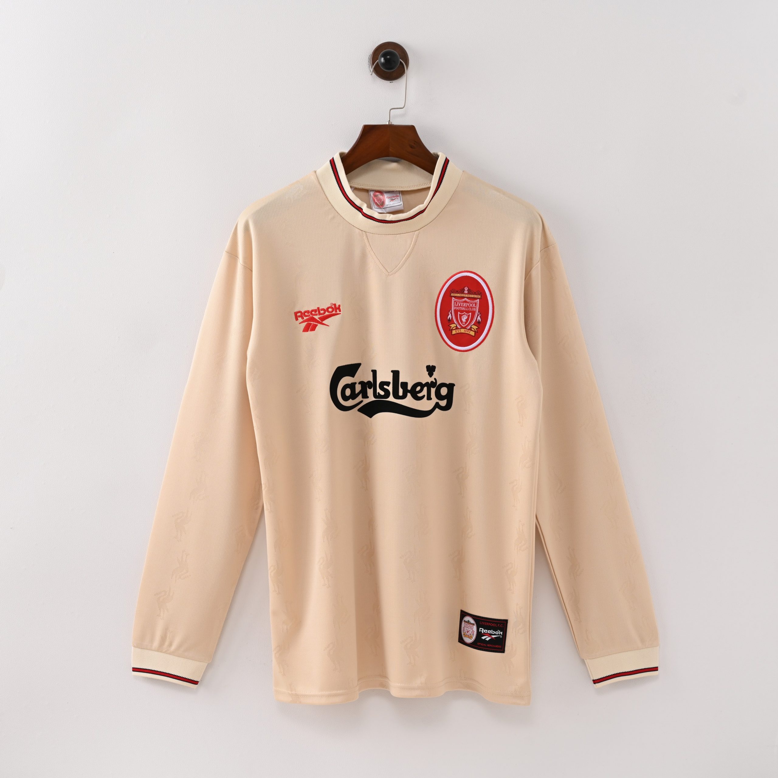 Liverpool 1996/97 Away Retro Jersey (Fan Version, Long Sleeve)