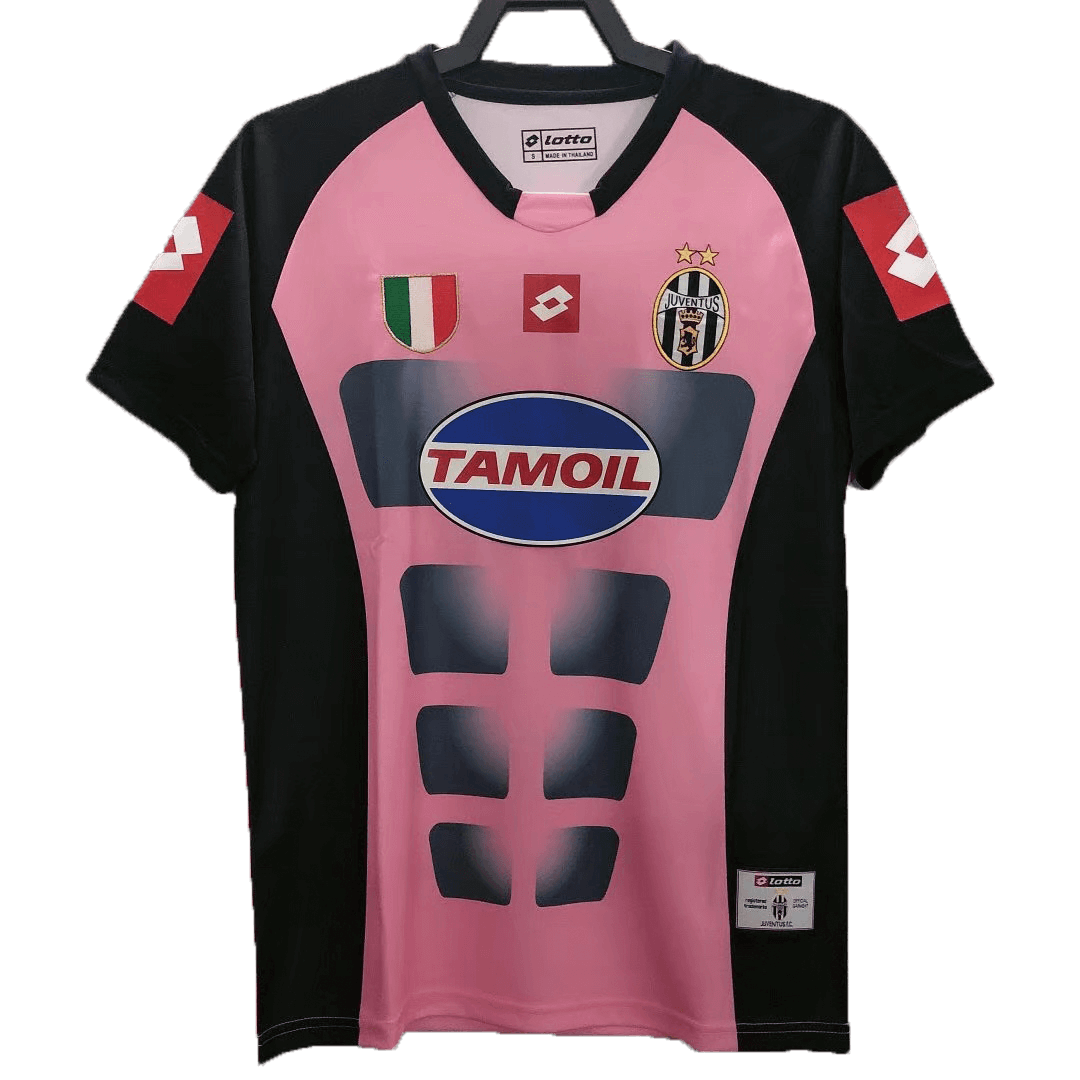 2002/03 Juventus Goalkeeper Retro Jersey Pink Fan Version