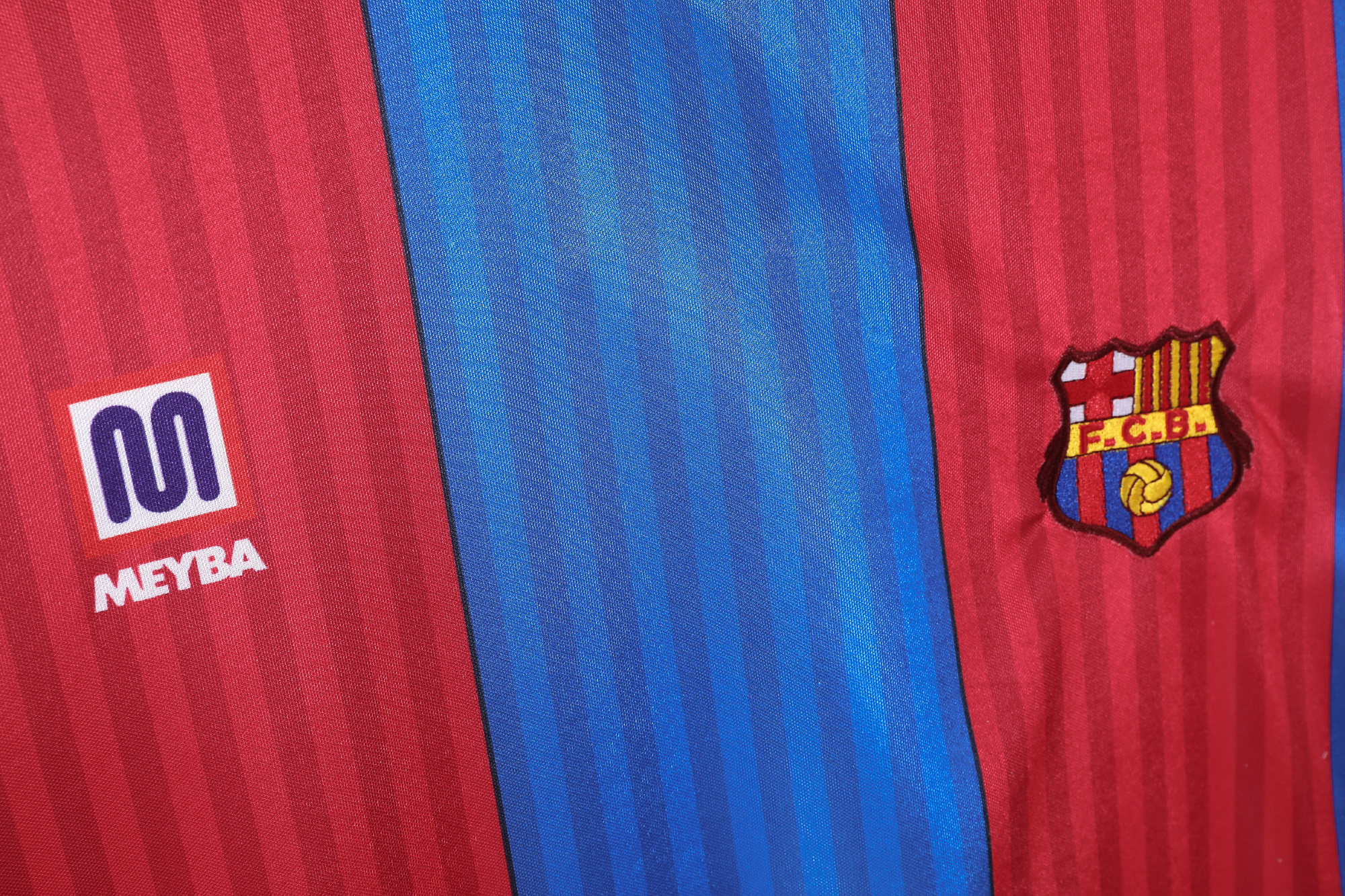 Barcelona 1991/92 Home Retro Jersey - Image 4