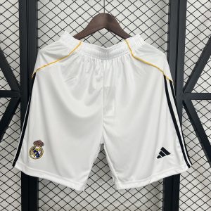 Real Madrid 2025/26 Home Shorts