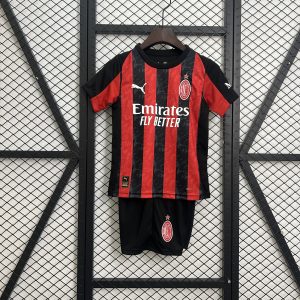 AC Milan 2025/26 Home Kids Kit