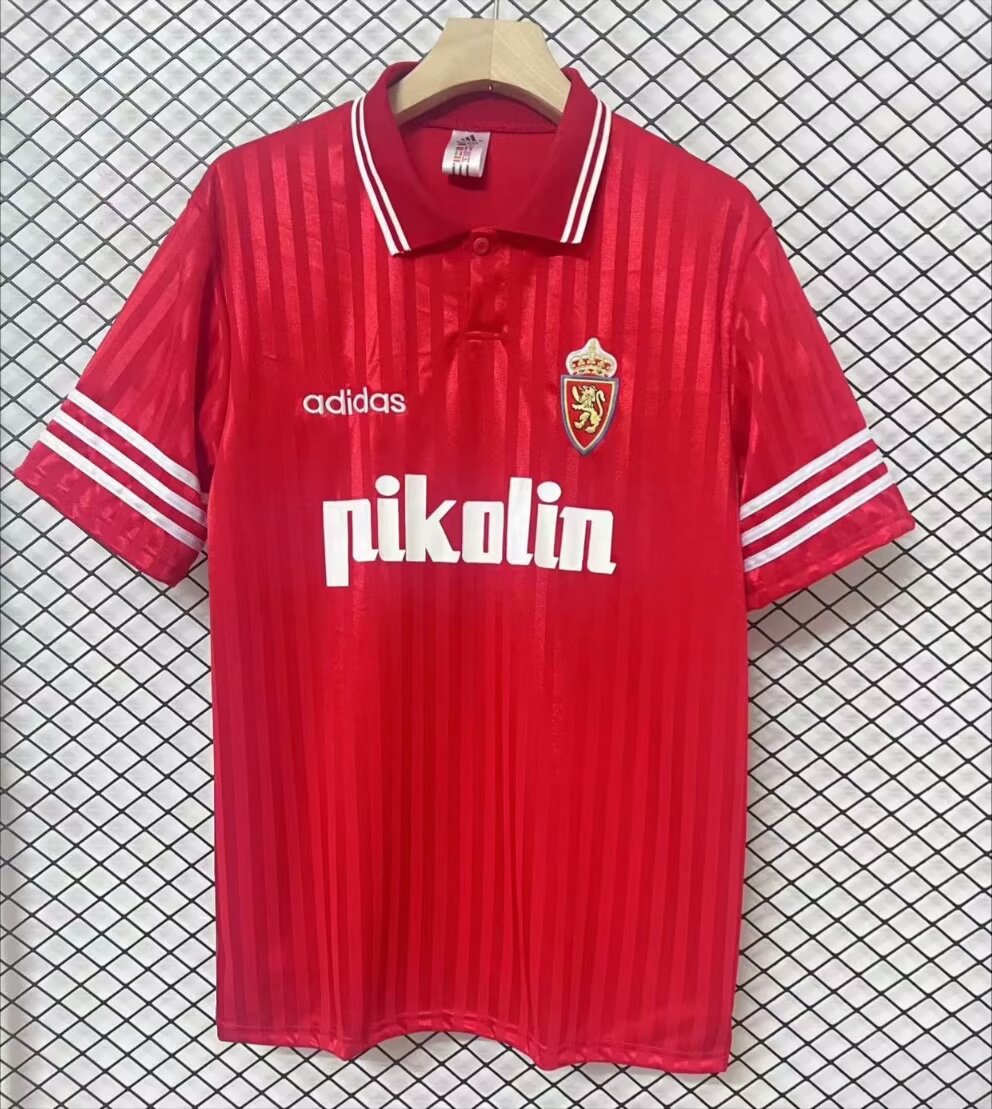 1995/96 Real Zaragoza Retro Jersey Away Fan Version