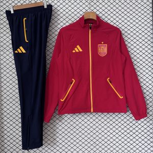 2026 Spain World Cup Full Zip Windbreaker Coat Set