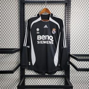 Real Madrid 2006/07 Third Retro Jersey (Fan Version, Long Sleeve)