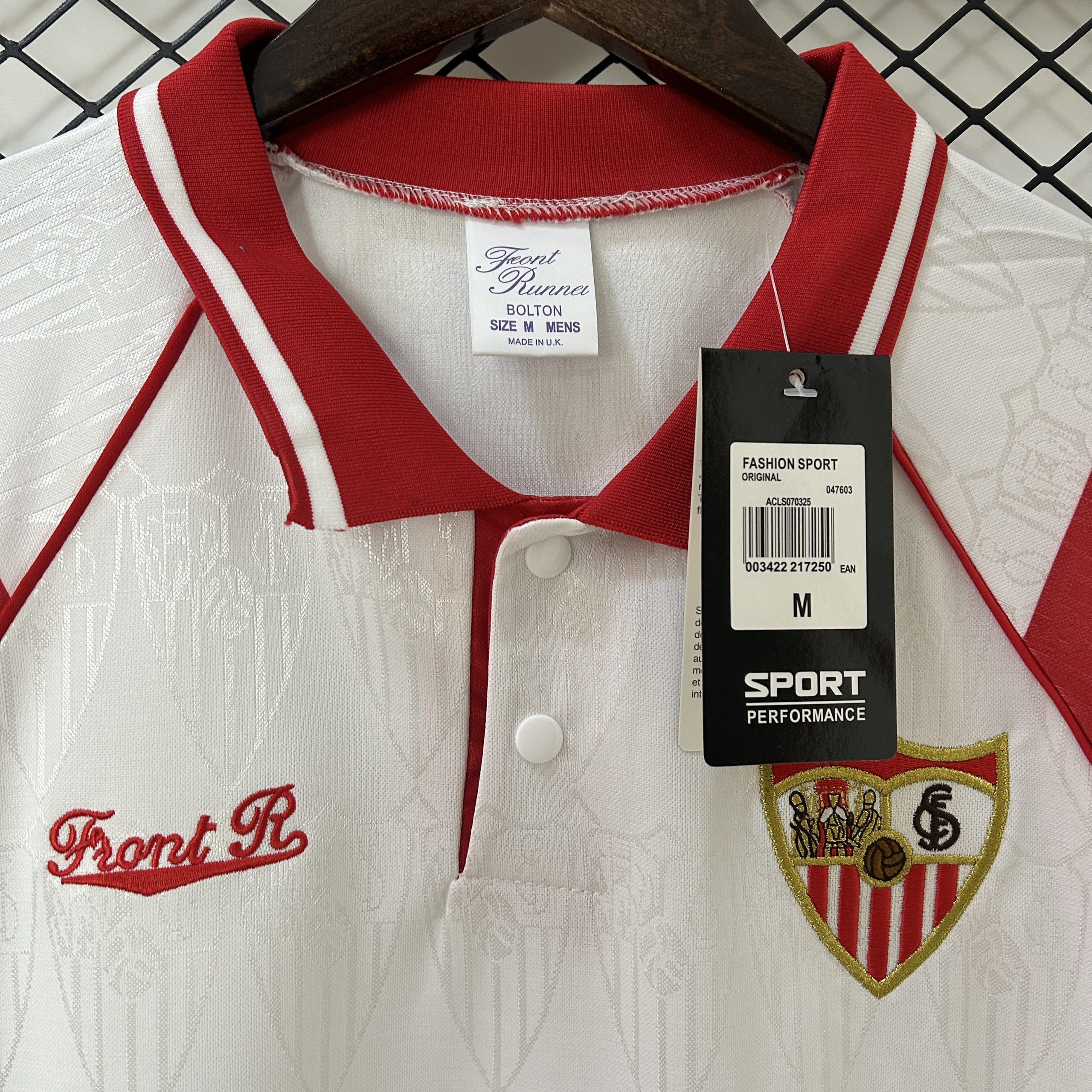 Sevilla 1992/93 Home Retro Jersey (Fan Version) - Image 4