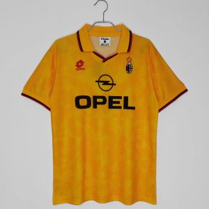 1995/96 AC Milan Second Away Retro Jersey Fan Version