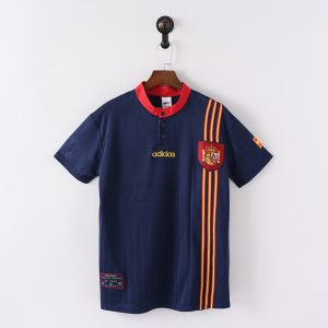 Spain 1996 Euro Away Retro Jersey (Fan Version)