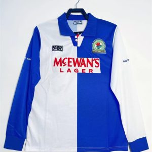 Blackburn Rovers 1994/95 Home Retro Jersey (Long Sleeve)