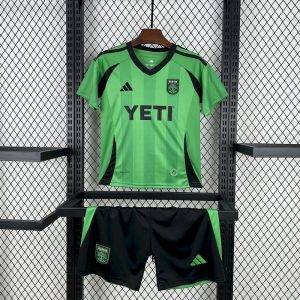 Austin FC 2025/26 Home Kids Kit