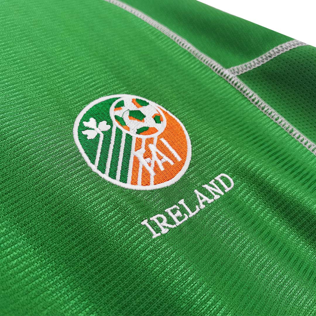 Ireland 2002 World Cup Home Retro Jersey (Fan Version) - Image 4