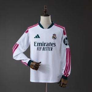 Real Madrid 2026/27 Home Jersey (Long Sleeve)