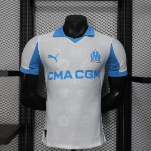 Olympique Marseille 2025/26 Home Jersey (Player Version)