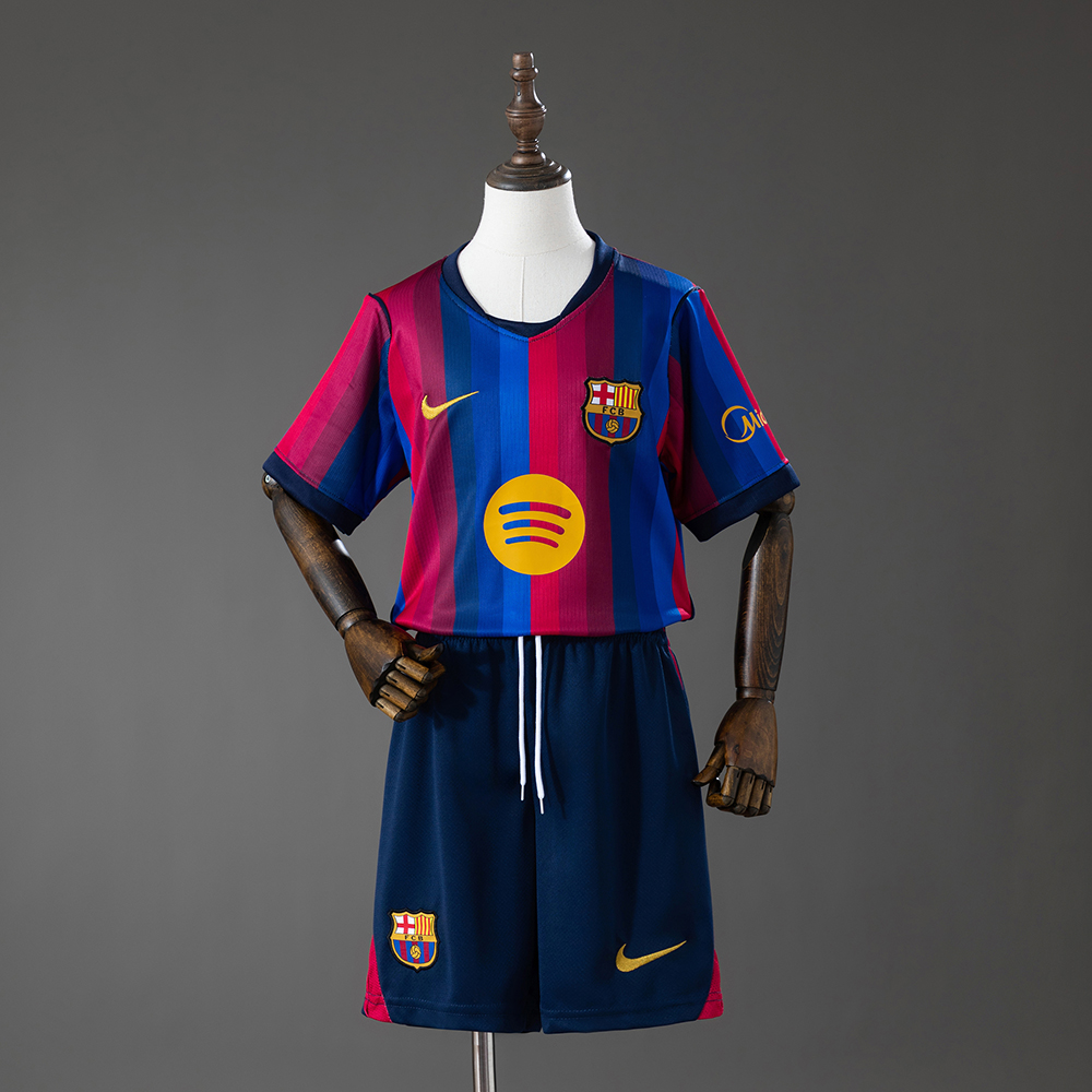 Barcelona 2026/27 Home Kids Kit