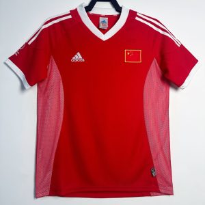 China 2002 World Cup Away Retro Jersey (Fan Version)