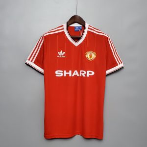 Manchester United 1983/84 Home Retro Jersey (Fan Version)