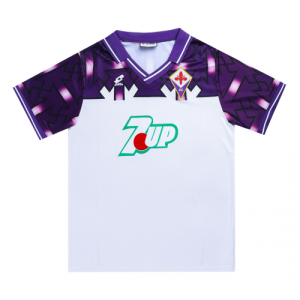 Fiorentina 1992/93 Away Retro Jersey (Fan Version)