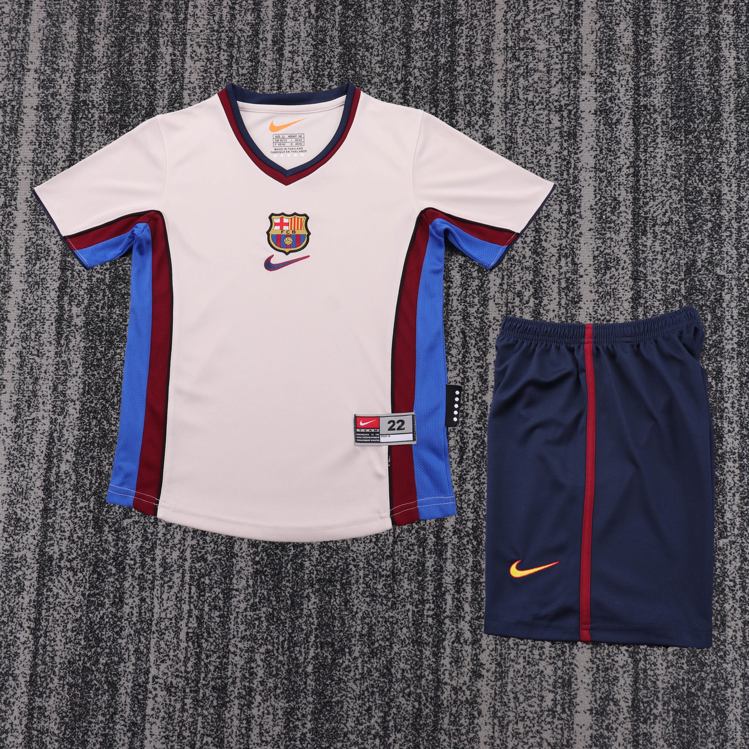 Barcelona 1998/99 Away Kids Kit