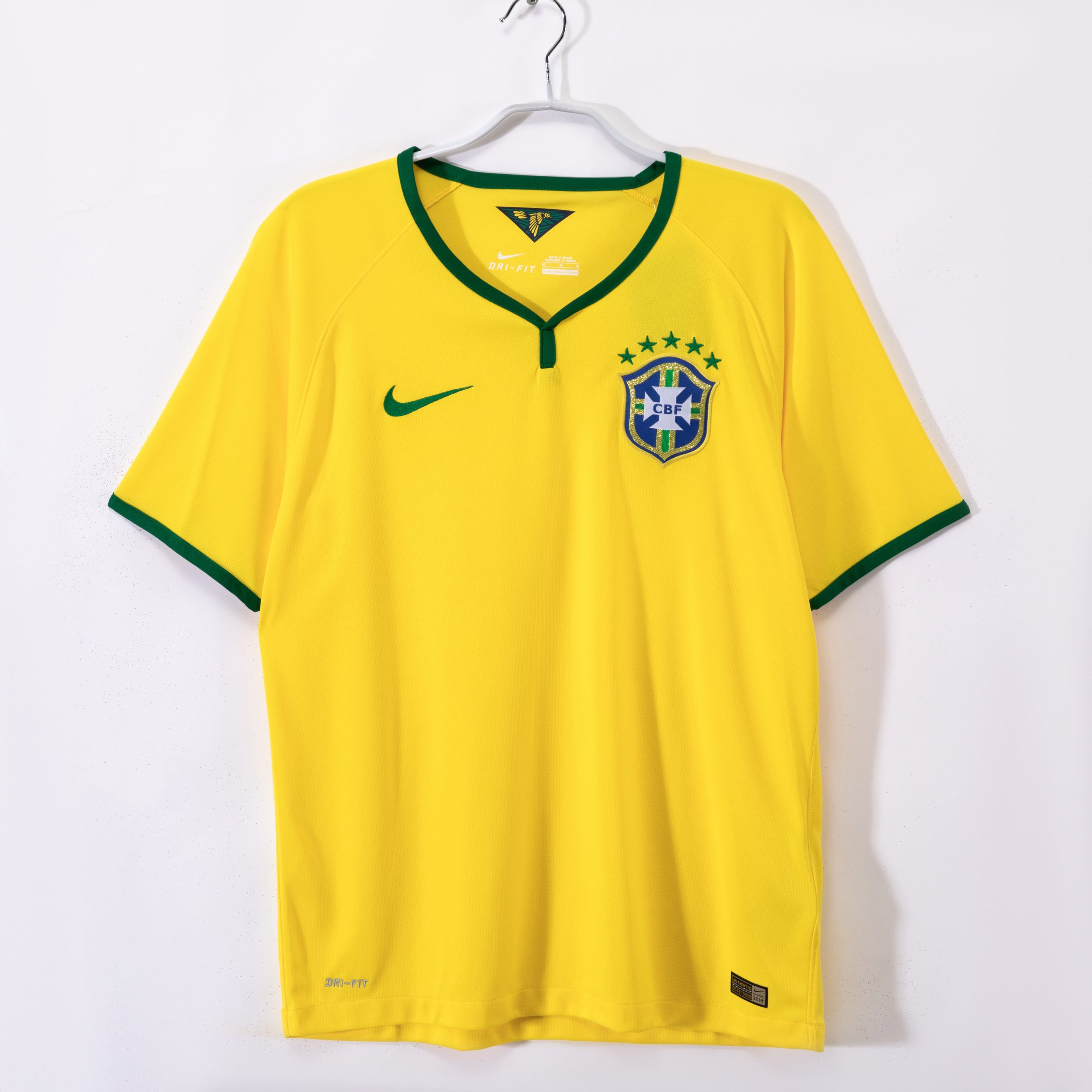 Brazil 2014 World Cup Home Retro Jersey (Fan Version)