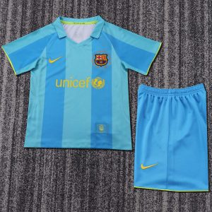 Barcelona 2007/08 Away Kids Kit