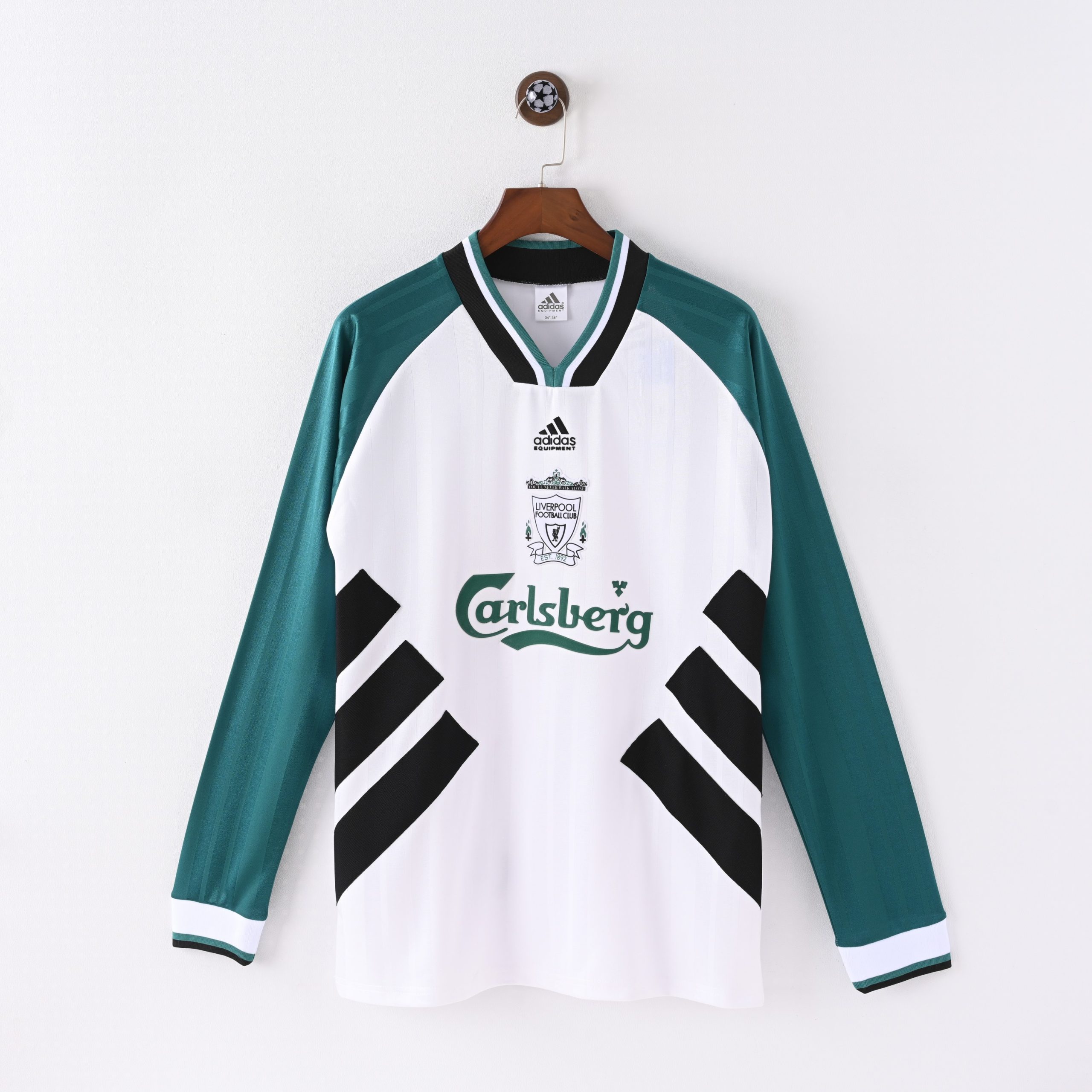 Liverpool 1993/95 Away Retro Jersey (Long Sleeve)