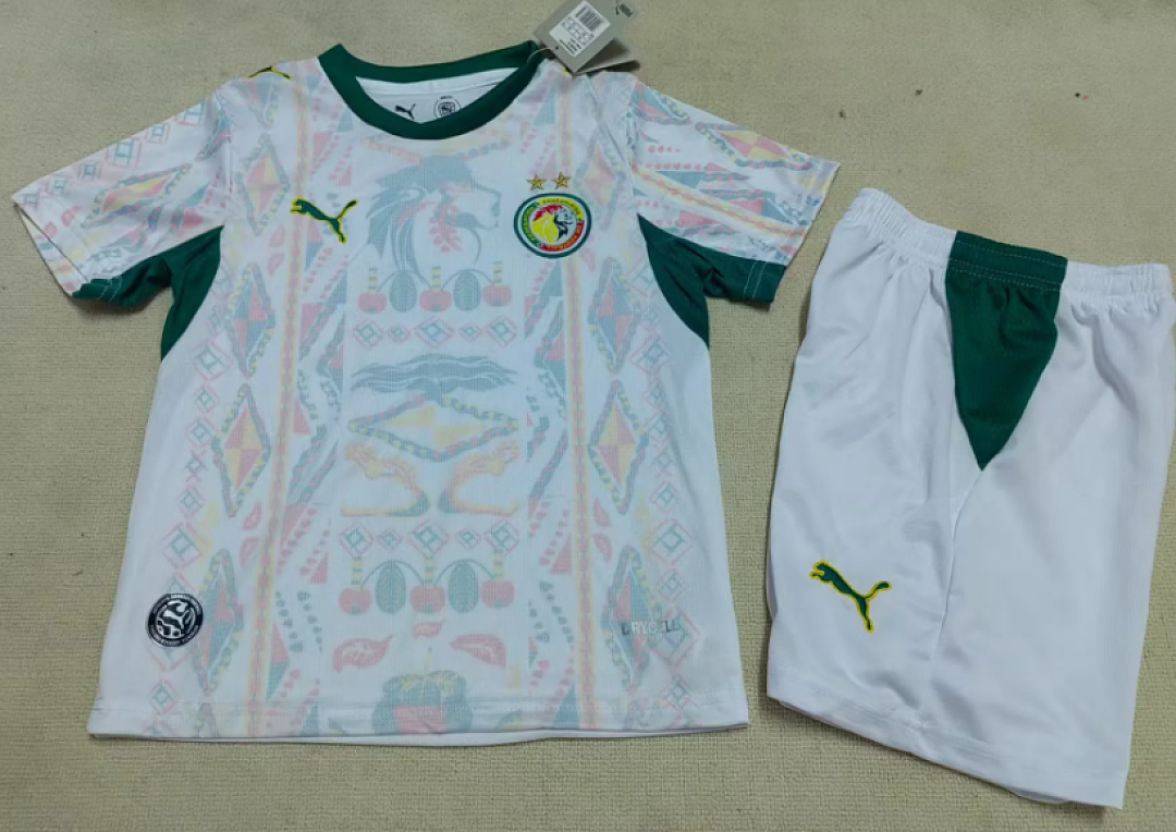Senegal 2026 World Cup Home Kids Kit - Image 2