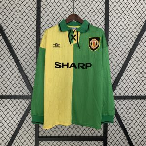 Manchester United 1992/94 Away Retro Jersey (Long Sleeve)