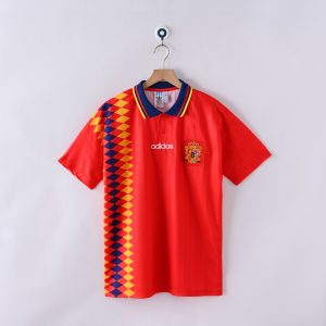Spain 1994 World Cup Home Retro Jersey