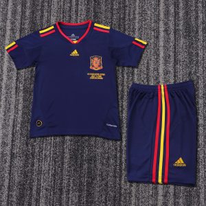Spain 2010 World Cup Away Kids Kit