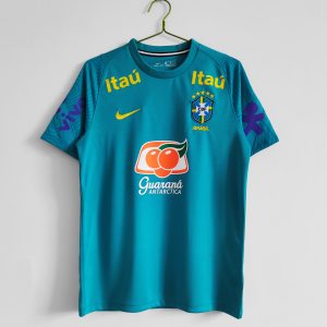 Brazil 2021 Retro Training Top (Fan Version)