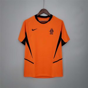 Netherlands 2002 World Cup Home Retro Jersey