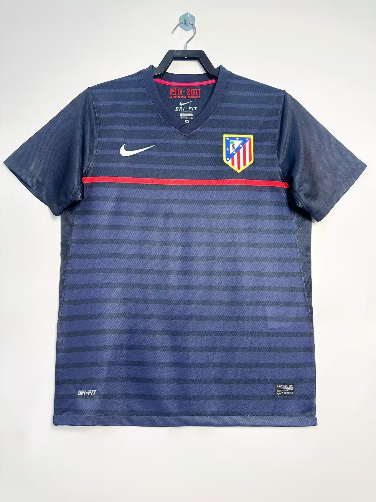 Atletico Madrid 2011/12 Away Retro Jersey (Fan Version)