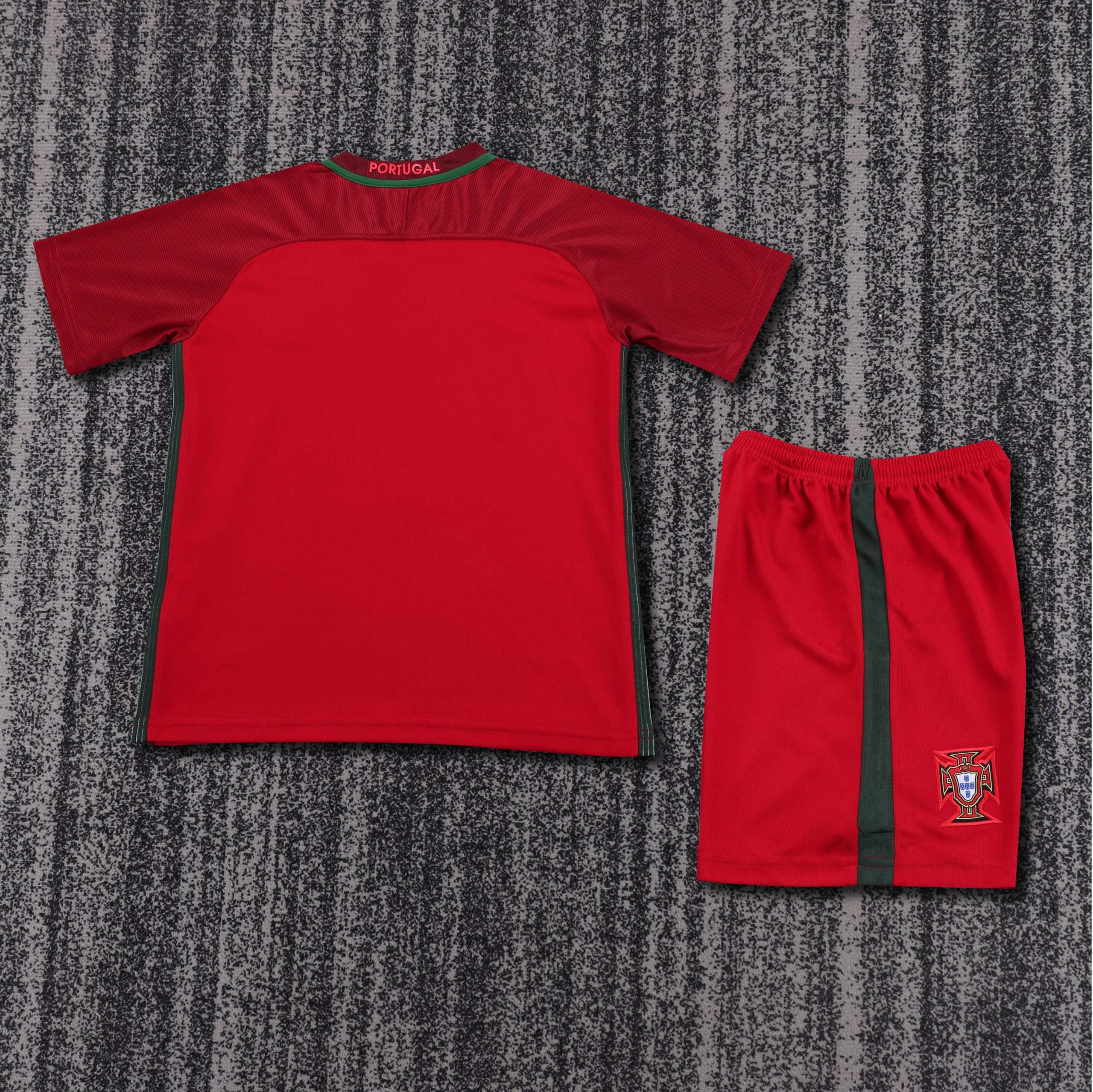 Portugal 2016 Euro Home Kids Kit - Image 2