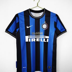 Inter Milan 2009/10 Champions League Home Retro Jersey