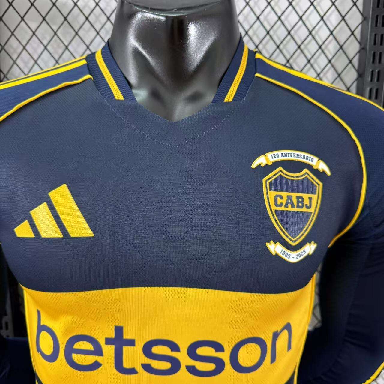 Boca Juniors 2025/26 Home Jersey (Player Version, Long Sleeve) - Image 5