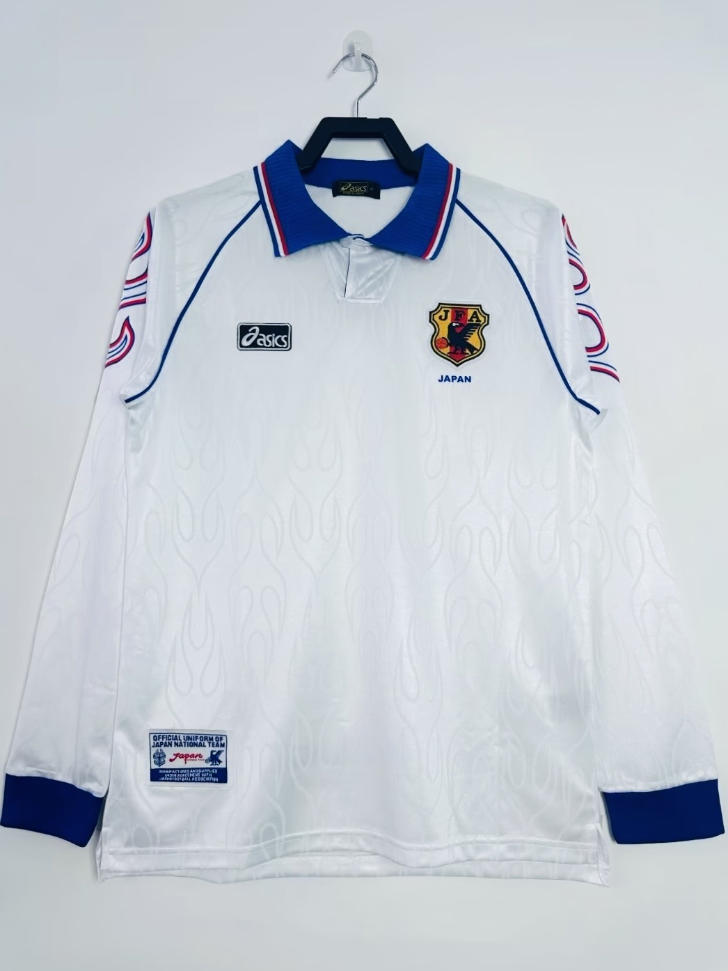 Japan 1998 World Cup Away Retro Jersey (Fan Version, Long Sleeve)