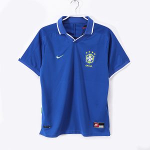 Brazil 1997 Away Retro Jersey (Fan Version)