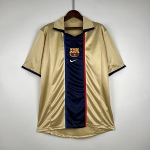 Barcelona 2001/02 Away Retro Jersey