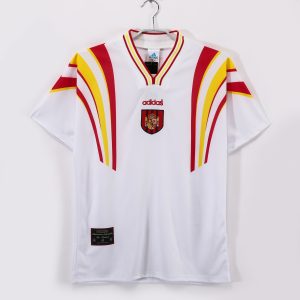 Spain 1996 Euro Third Retro Jersey (Fan Version)