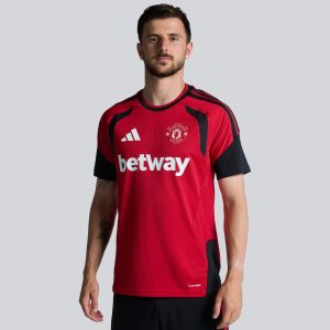 2026/27 Manchester United Training Tiro Jersey Red (Sponsored) Player Version
