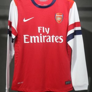 Arsenal 2012/13 Home Retro Jersey (Player Version, Long Sleeve)