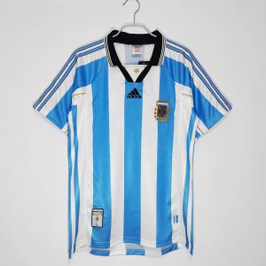 Argentina 1998 World Cup Home Retro Jersey